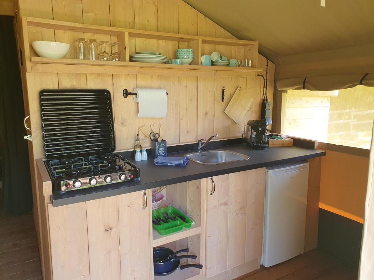 Luxury Safari Tents At Moulin Du Pommier Glamping & Camping Saulgond Exterior photo