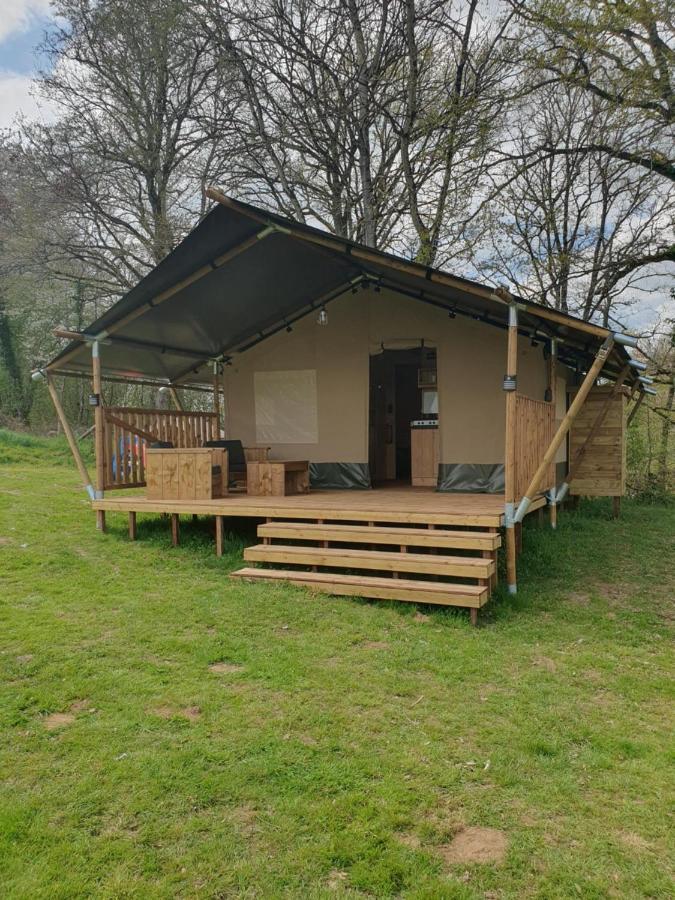Luxury Safari Tents At Moulin Du Pommier Glamping & Camping Saulgond Exterior photo