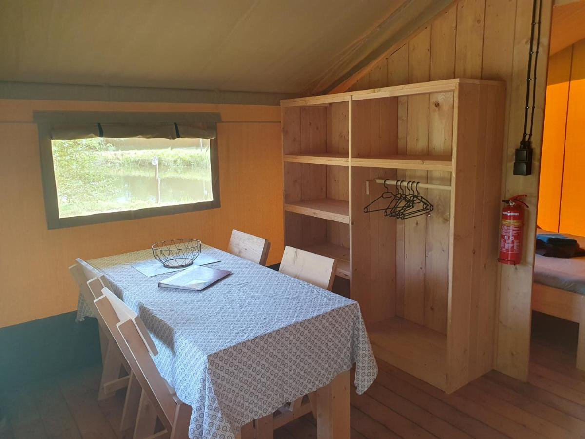 Luxury Safari Tents At Moulin Du Pommier Glamping & Camping Saulgond Exterior photo